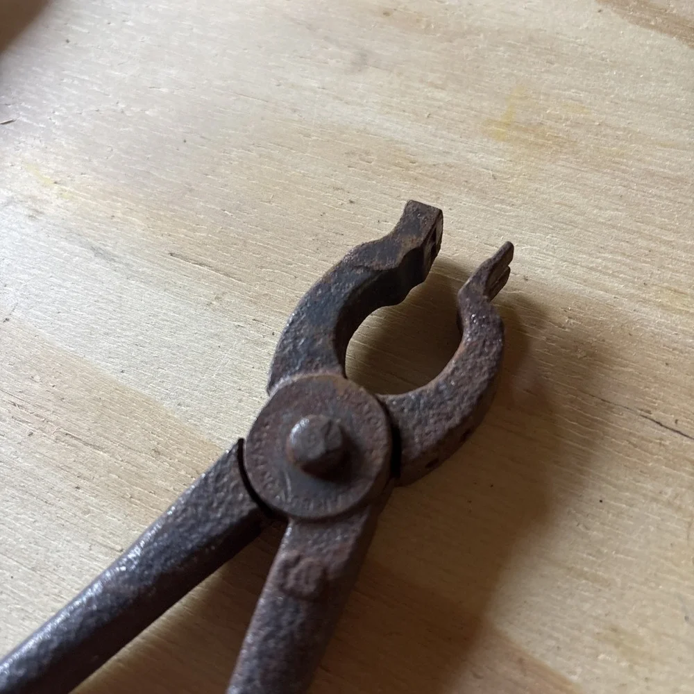 Vintage Heaton Peninsular Leather Button Fastener Pliers 7 Inch‎